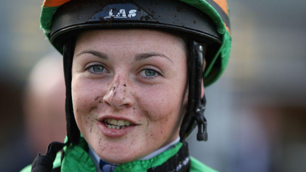 Laura Barry, after victory on Herrera in the Stars of the Future Apprentice Handicap at Beverley in 2011