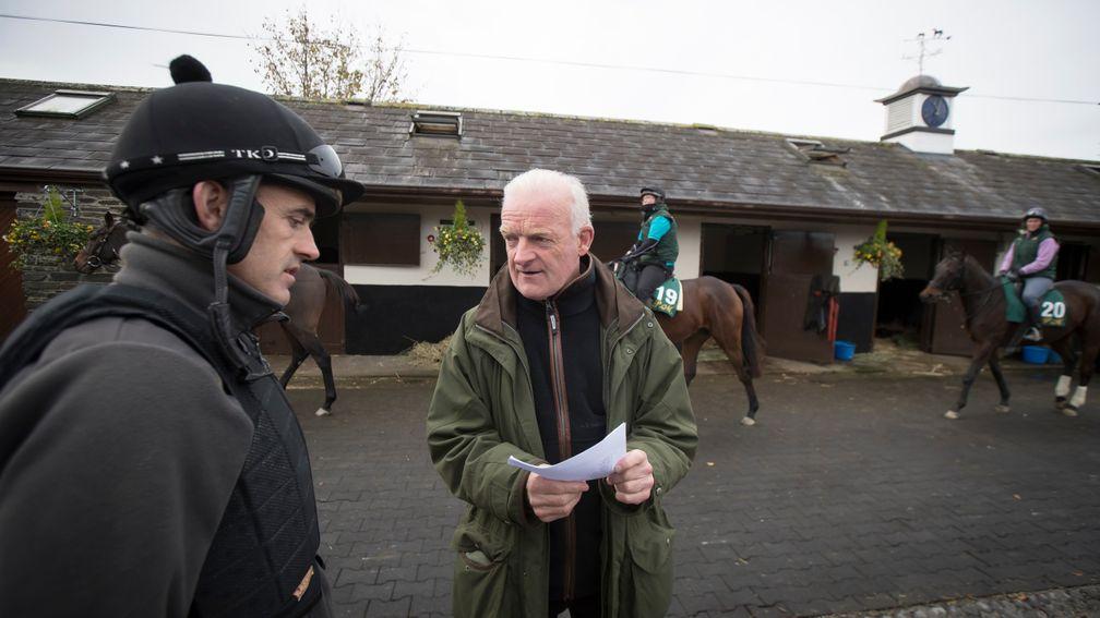 Ruby Walsh: 'Willie doesn’t make a decision until he has to. We usually play it up in the kitchen and Patrick and David [Mullins] will be there as well.'