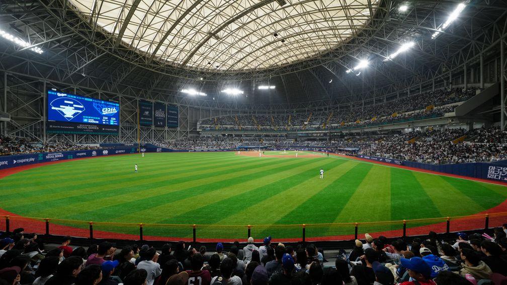 The 2024 MLB season begins at the Gocheok Sky Dome in Seoul, South Korea, on Wednesday