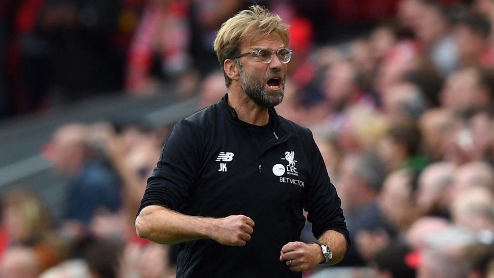 Jurgen Klopp's Liverpool are on the charge