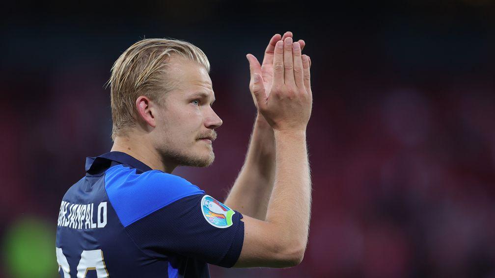 Finland's Joel Pohjanpalo will be out to add to his winner against Denmark