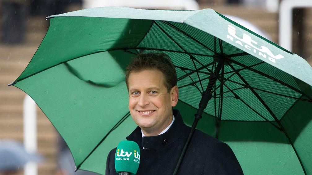 Ed Chamberlin: surprised but delighted at ITV Racing winning the Bafta