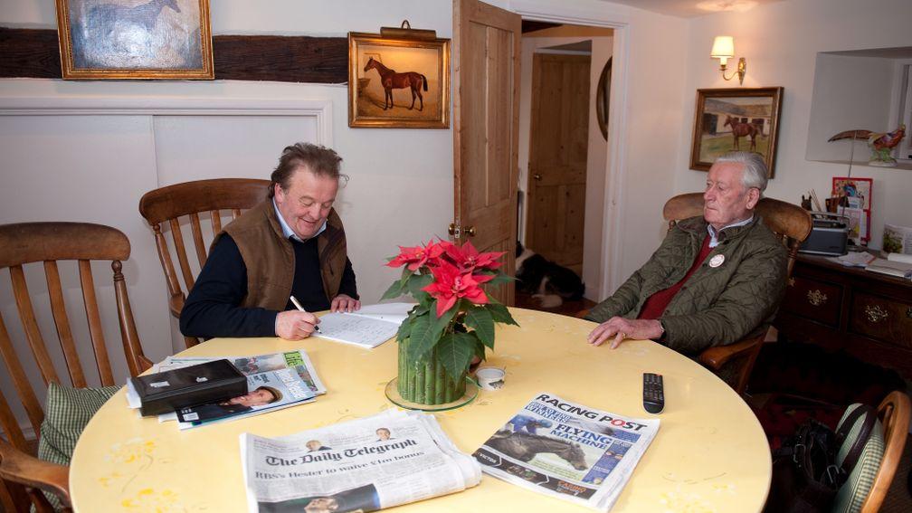 Alastair Down interviews Peter Walwyn at his home in Upper Lambourn