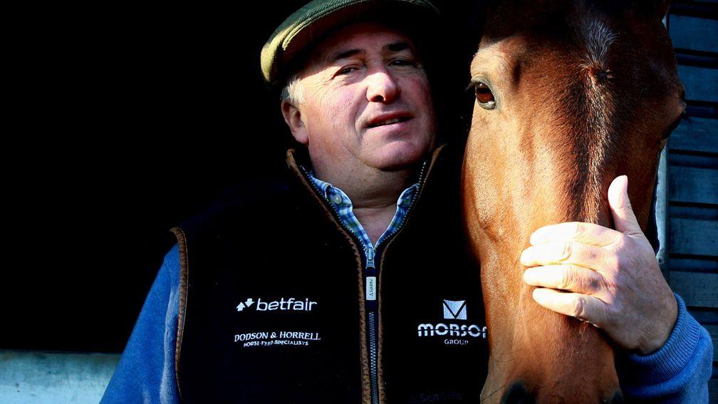 Paul Nicholls with Cyrname: 'I'm excited at how good he could end up'