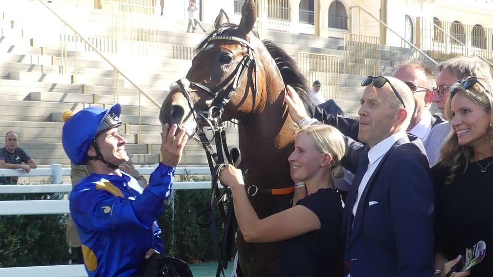 Fantastic Moon backs up his Deutsches Derby win with success in the Prix Niel