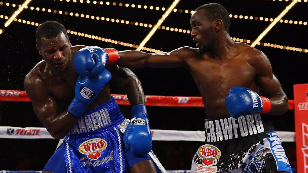Terence Crawford punches Henry Lundy