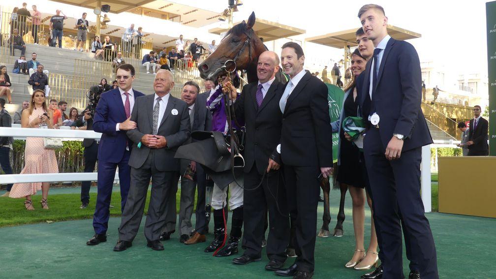 Japan and connections after winning the Grand Prix de Paris