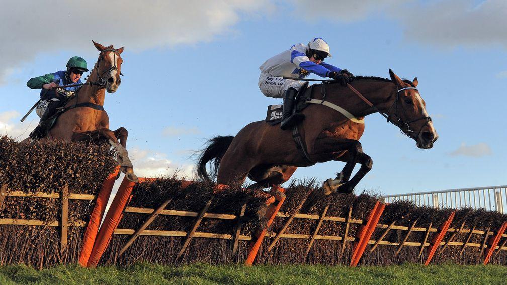 Barters Hill beating Ballydine in the Albert Bartlett Hurdle (River Don) at Doncaster two years ago