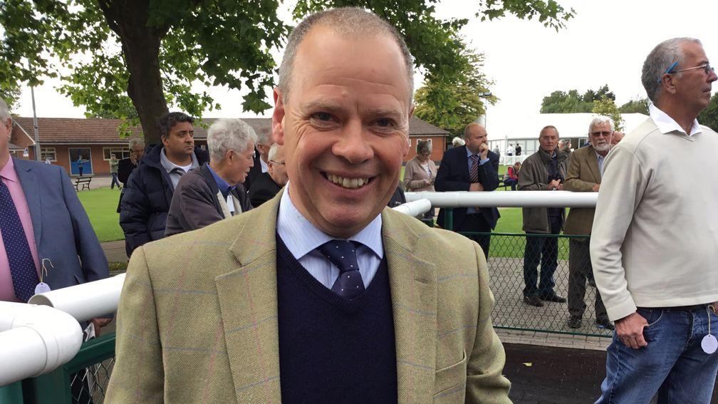 Clive Cox is all smiles after another winner