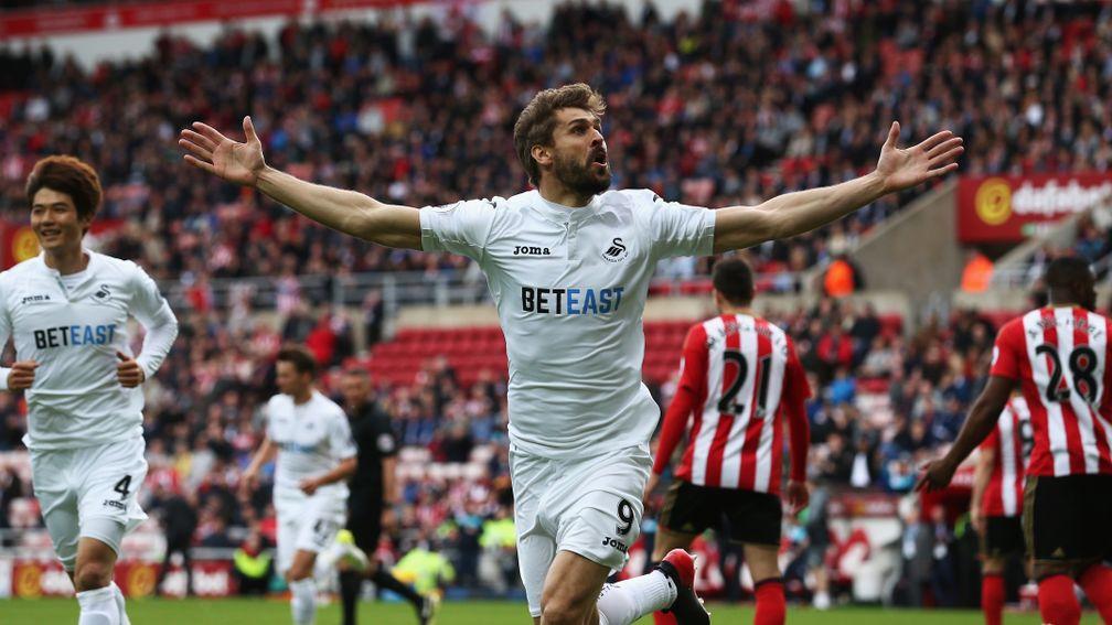 Fernando Llorente helped Swansea to stay up with a win at Sunderland