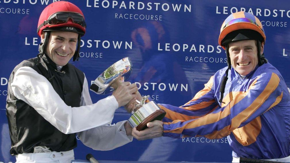 Johnny Murtagh (right): described Pat Smullen (left) as 'a true legend of the game'