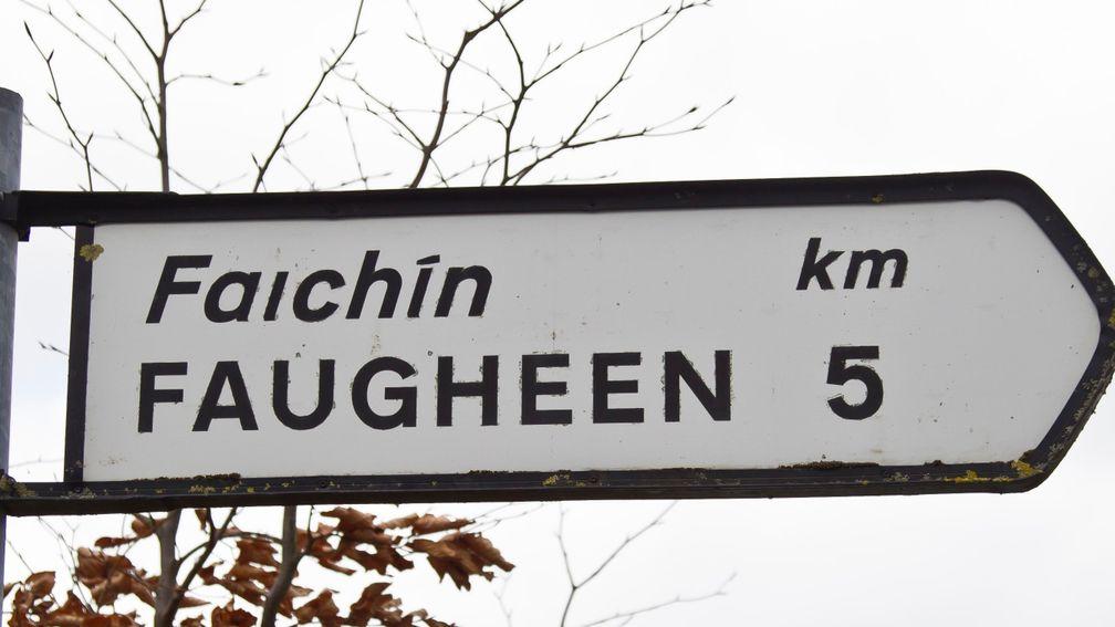 Pointing the way: the Tipperary village 'the machine' is named after