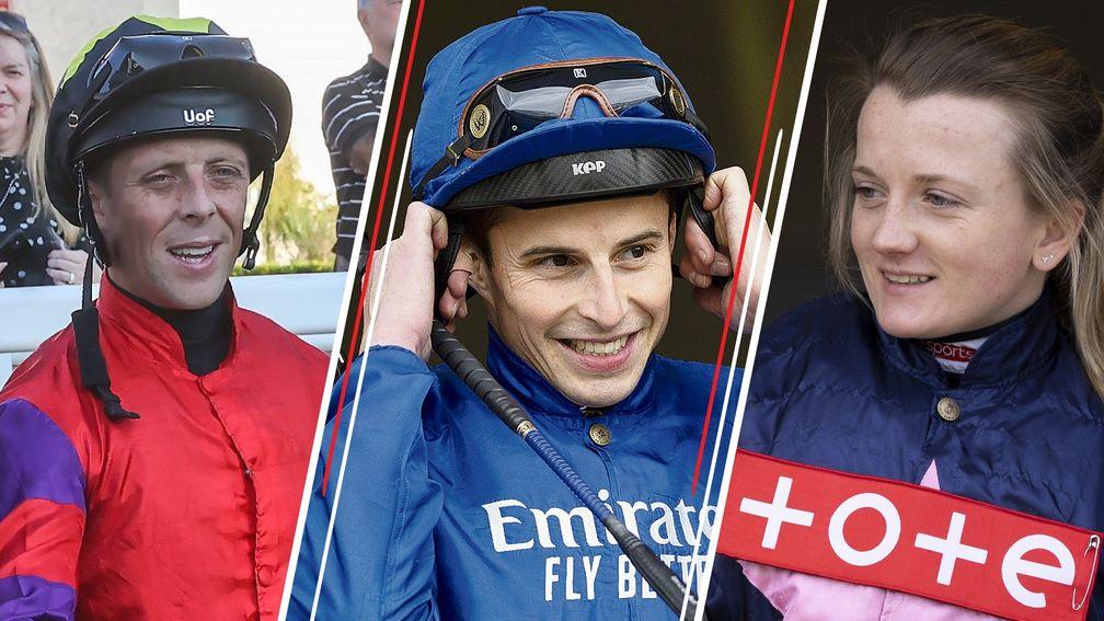 Ben Curtis, William Buick and Hollie Doyle are leading the way at this early stage of the jockeys' title race