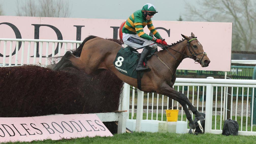 Limerick Lace and Keith Donoghue wins the Mares' Chase at the 2024 Cheltenham Festival