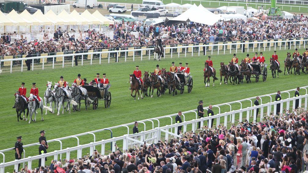 Royal Ascot's historic pageantry that is the royal procession
