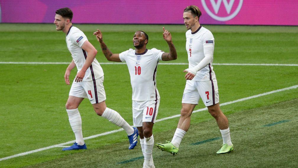Raheem Sterling bagged his second goal of Euro 2020 against the Czech Republic