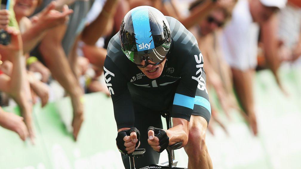 Chris Froome is aiming to extend his lead in the general classification