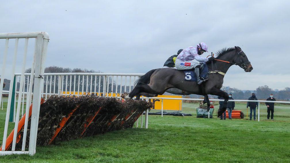 SON OF RED ( Daryl Jacob ) wins at NEWCASTLE  28/11/20Photograph by Grossick Racing Photography 0771 046 1723