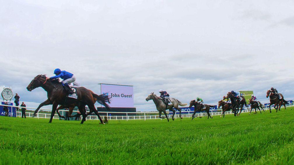 Blue Point and William Buick win the Group 3 Bengough Stakes at Ascot in October