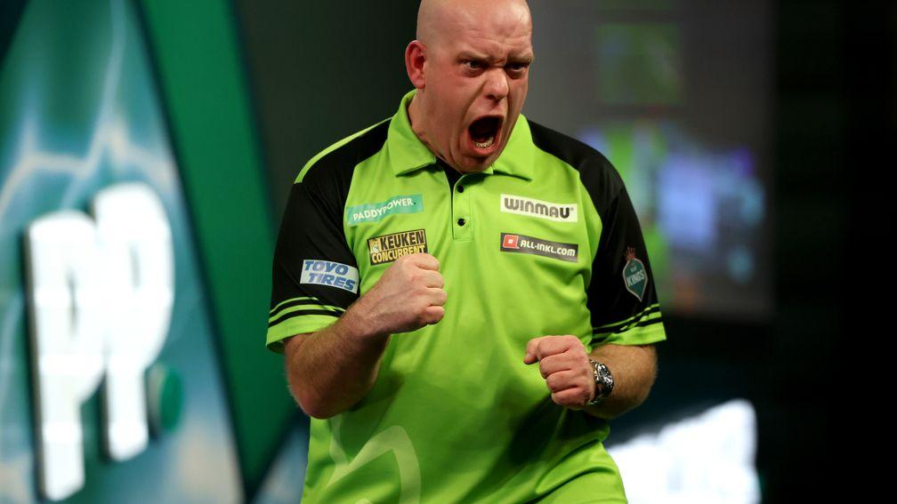 Michael van Gerwen was in imperious form for three rounds in Bahrain last week