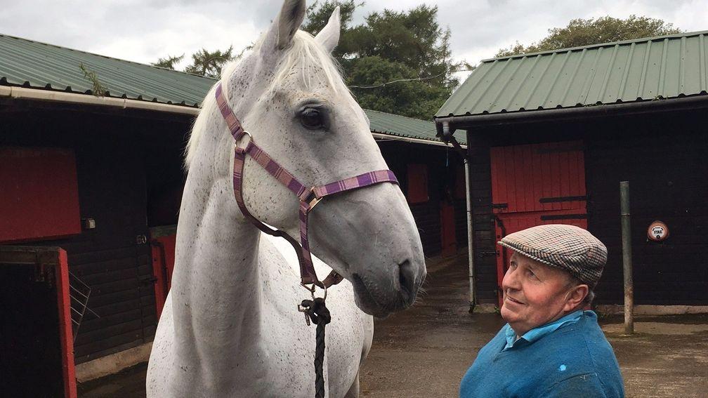 Maurice Barnes with Carrigdhoun at his Tarnside Stables