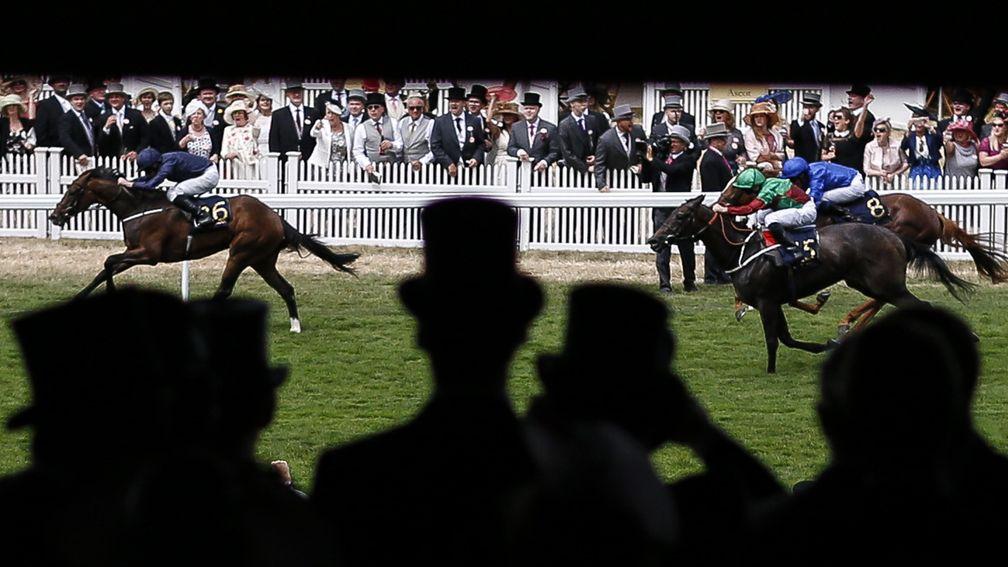 September runs out an easy winner of the Chesham Stakes at Royal Ascot