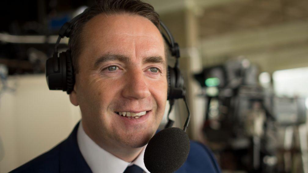 John Hunt made his debut as a television football commentator on Saturday