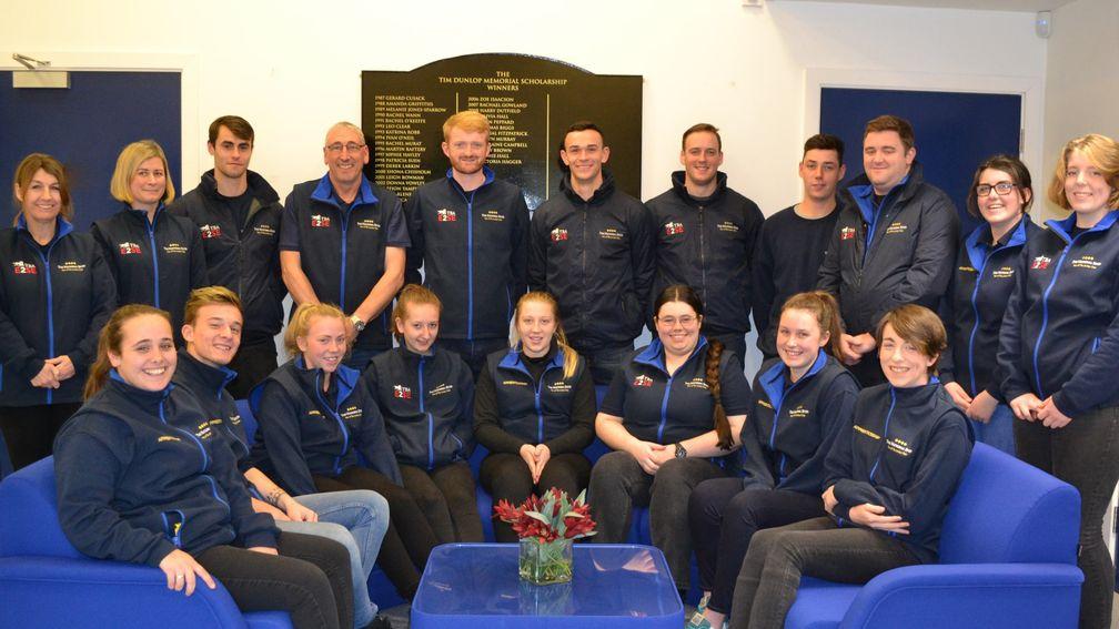 Students for the inaugural E2SE course with those on National Stud apprenticeships