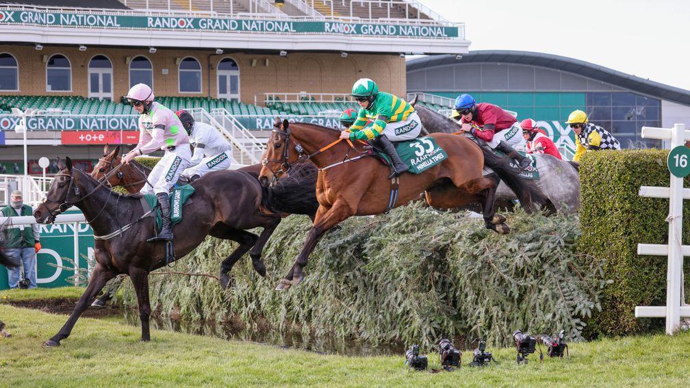 MINELLA TIMES (Rachael Blackmore) wins the Randox Grand National at AINTREE 10/4/21Photograph by Grossick Racing Photography 0771 046 1723