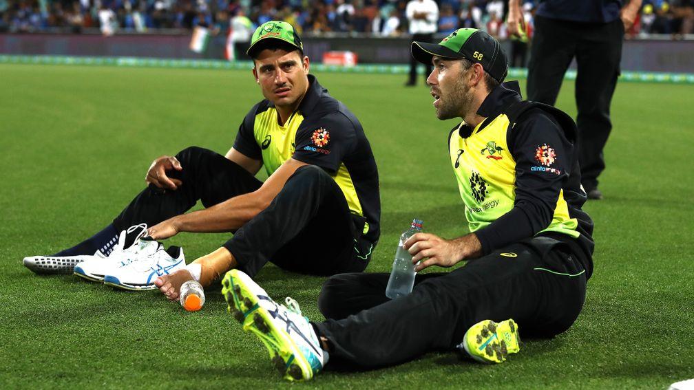 All-rounders Marcus Stoinis (left) and Glenn Maxwell are key players for Australia
