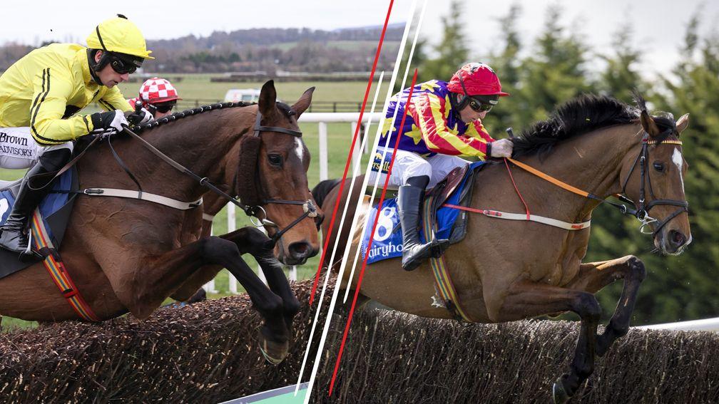 Billaway (left, winner of last year's race) faces a tough challenge to retain his title from Vaucelet (right)