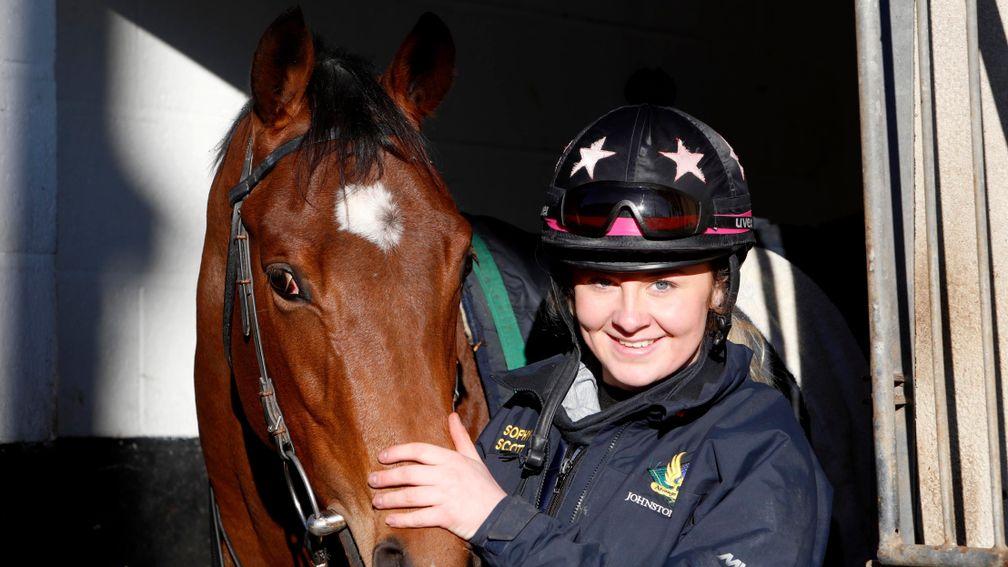Sophy Scott: won the David Nicholson Newcomer Award at the 2019 Godolphin Stud and Stable Staff Awards back in February