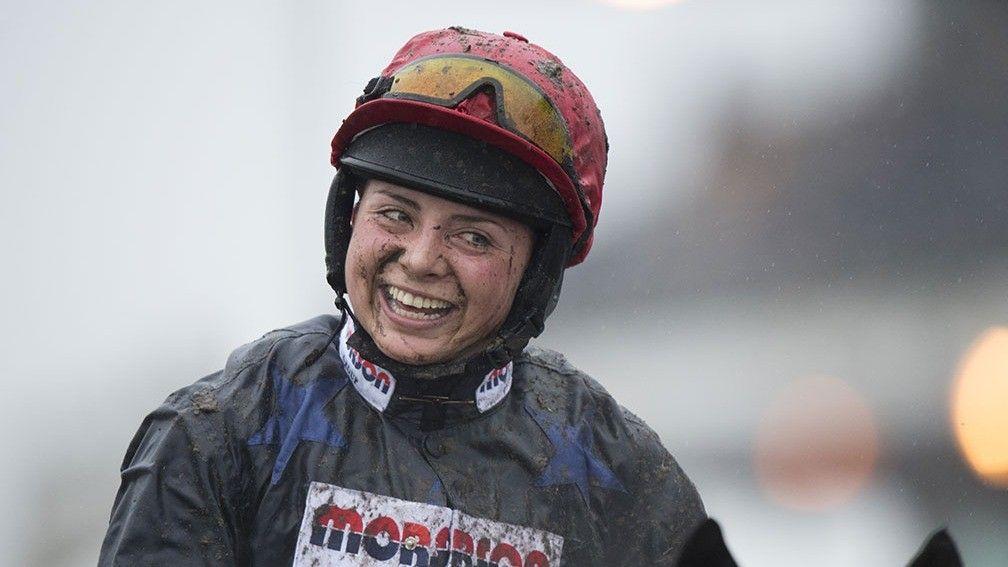 Bryony Frost: looking to make history at Aintree