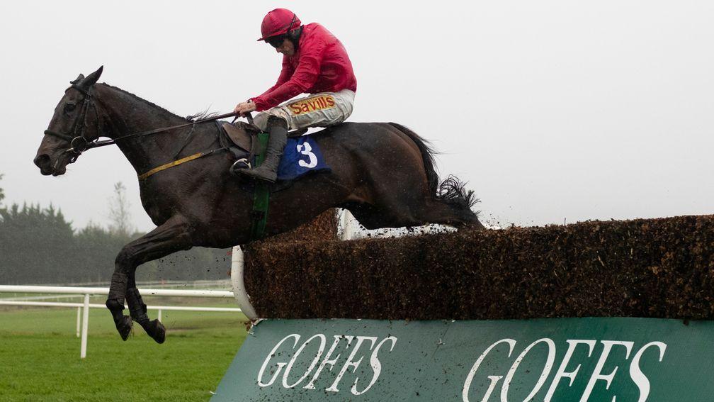 Snow Falcon wins the Grade 2 PWC Champion Chase at Gowran Park