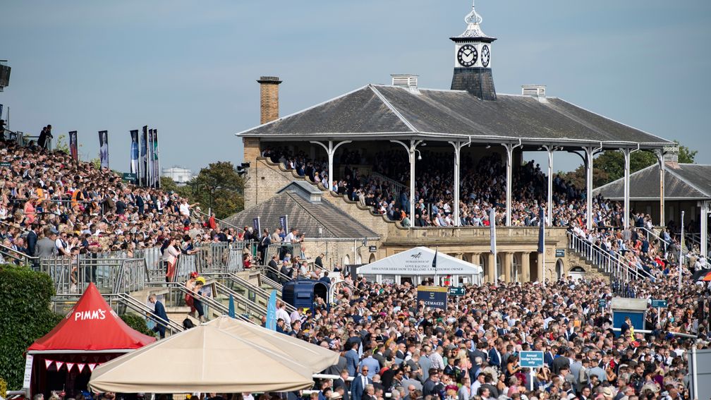 Doncaster hopes to be allowed up to 7,000 racegoers at the St Leger - on a day which usually attracts up to 30,000