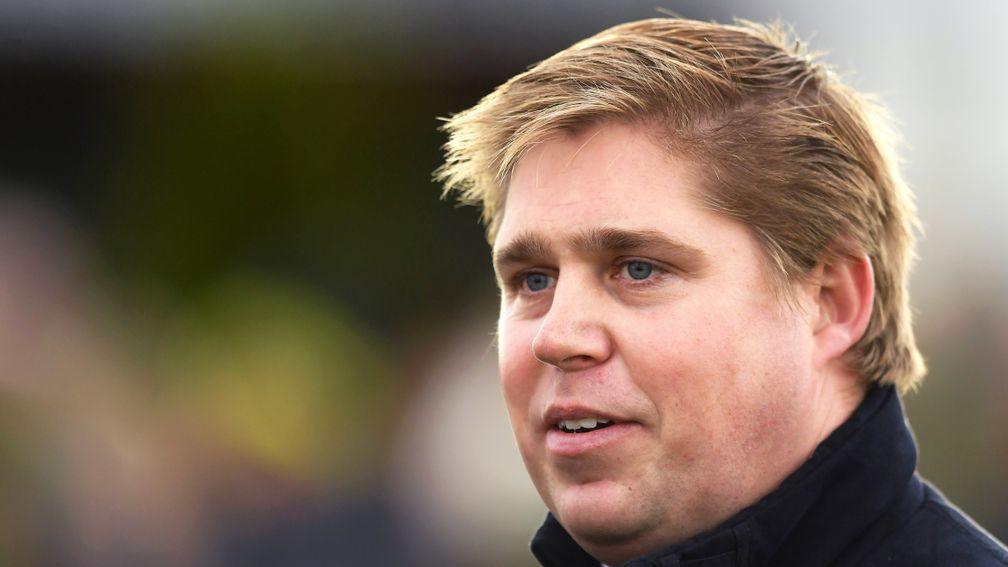 EXETER, ENGLAND - NOVEMBER 05: Trainer Dan Skelton at Exeter Racecourse on November 05, 2019 in Exeter, England. (Photo by Harry Trump/Getty Images)