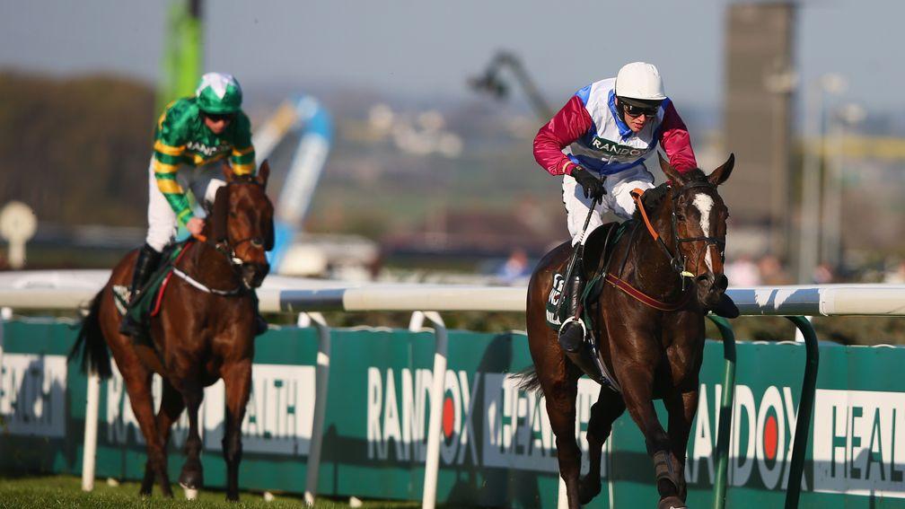 Cause Of Causes chases One For Arthur home in the Grand National