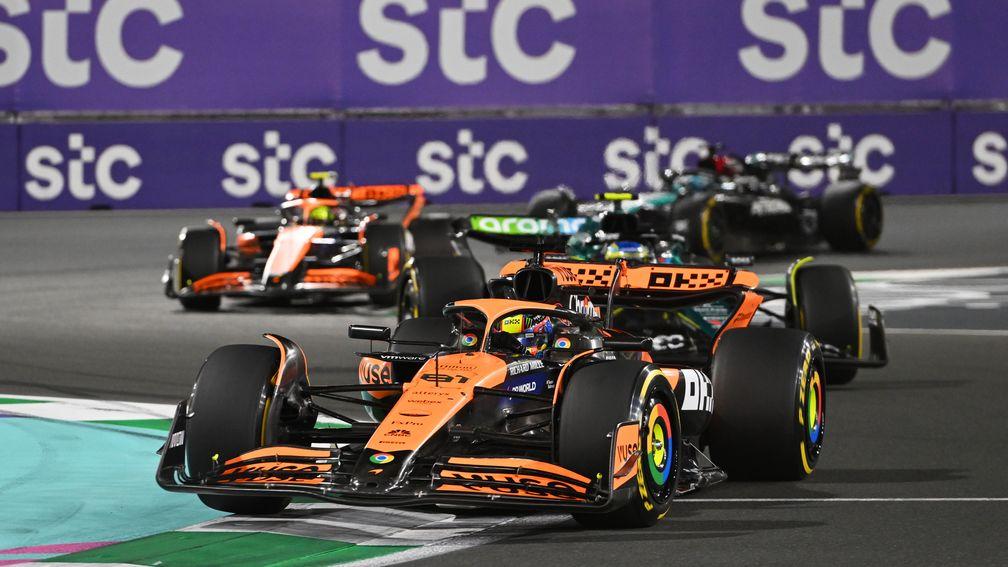 Oscar Piastri finished a fine fourth for McLaren in Saudi Arabia