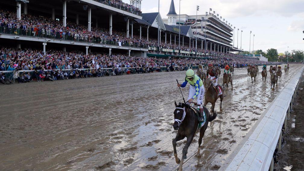 Churchill Downs: hosts Kentucky Oaks and Derby in May