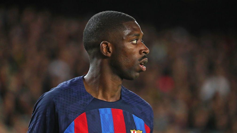 Barcelona's Ousmane Dembele could cause problems for struggling Valladolid