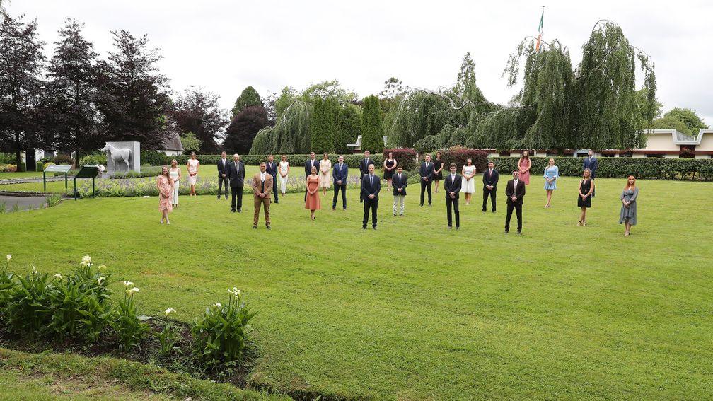 The 2021 Irish National Stud breeding course graduates received their certificates on Friday