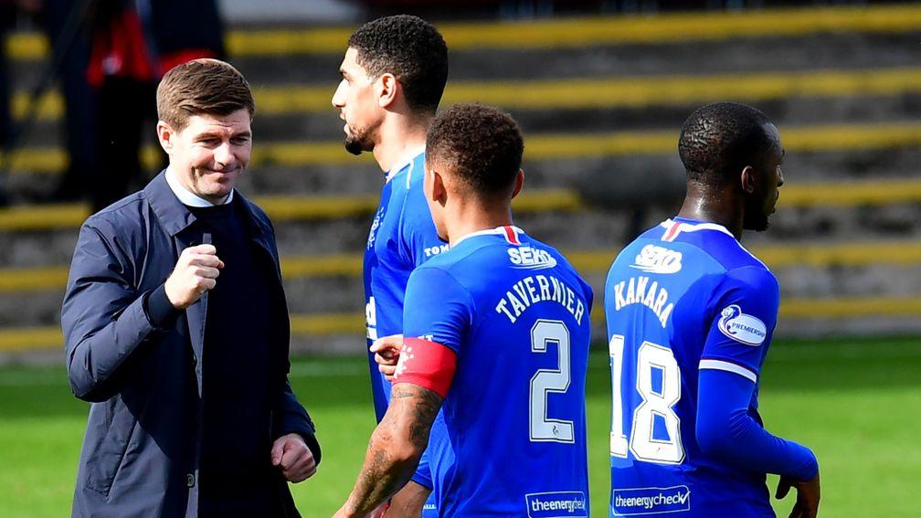 Steven Gerrard can lead his Rangers side to victory in Sweden