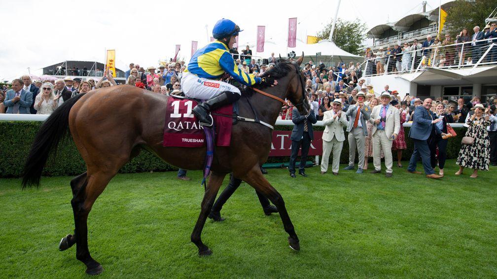 Trueshan and Hollie Doyle return after winning the Goodwood Cup last July