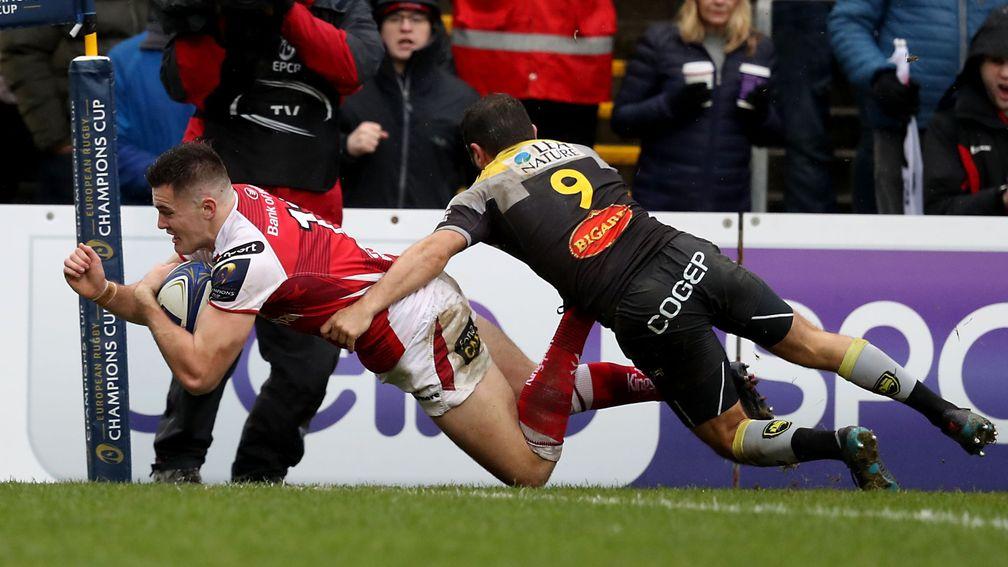 Winger Jacob Stockdale, top tryscorer in the Six Nations, returns for Ulster