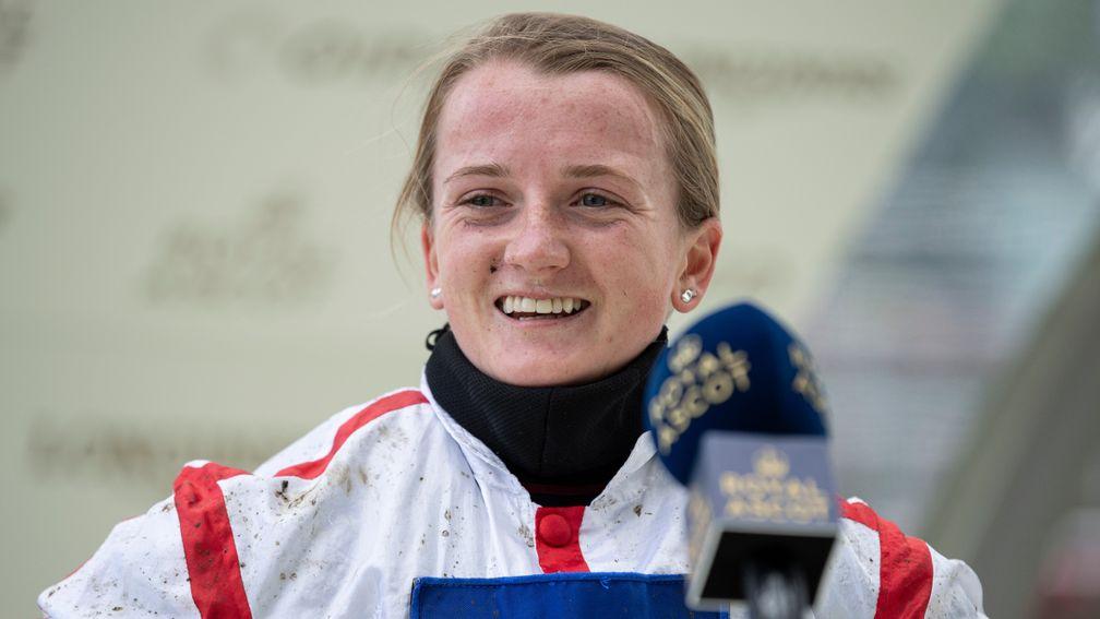 Hollie Doyle: rides Deirdre in the Bahrain International Trophy on Friday