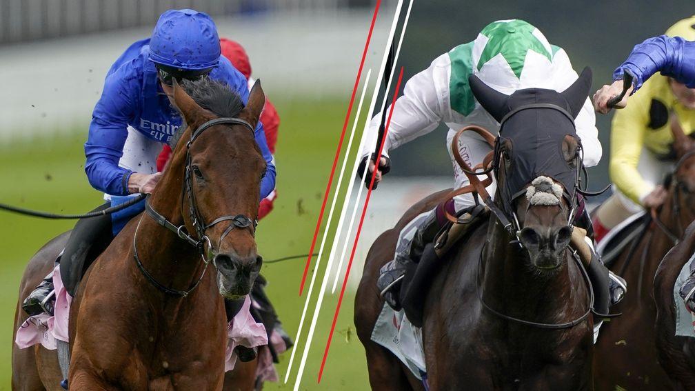New London (left) is highly regarded by Charlie Appleby but faces a tough task against Derby runner-up Hoo Ya Mal