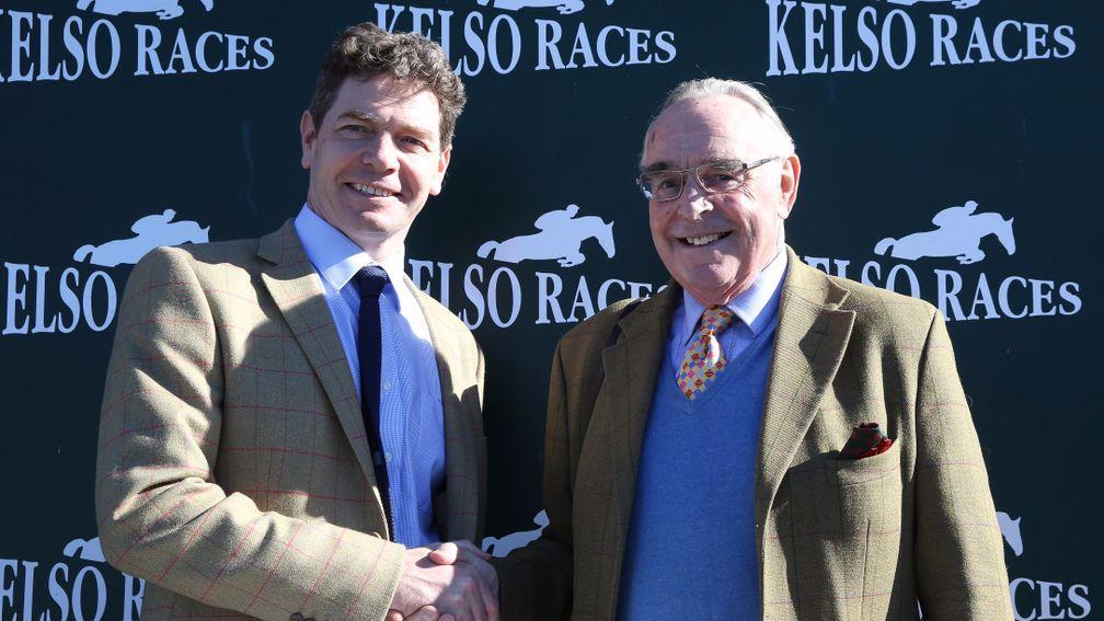 Jonathan Garratt (left) is to succeed the retiring Richard Landale (right) as general manager at Kelso