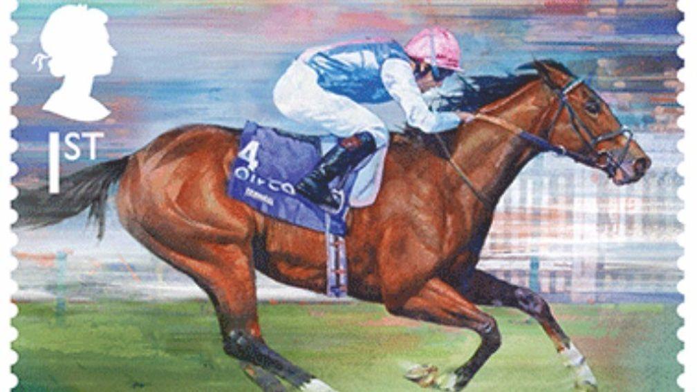 Frankel: 1st class stamp for a first-class racehorse