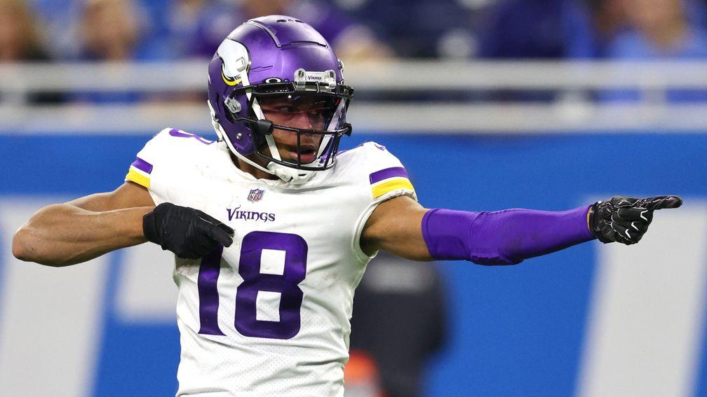 Vikings wide receiver Justin Jefferson has been in excellent form of late
