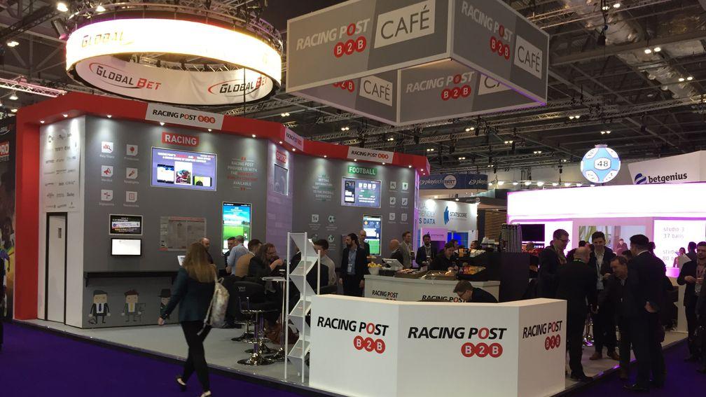The Racing Post Cafe at the ICE London
